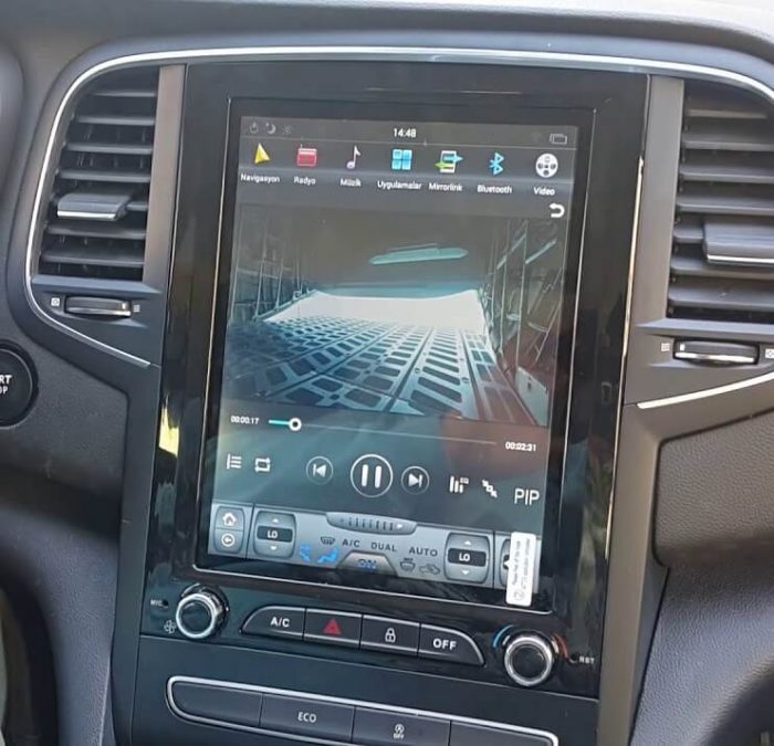 Megan 4 Multimedia Android Navigasyon tesla ekran