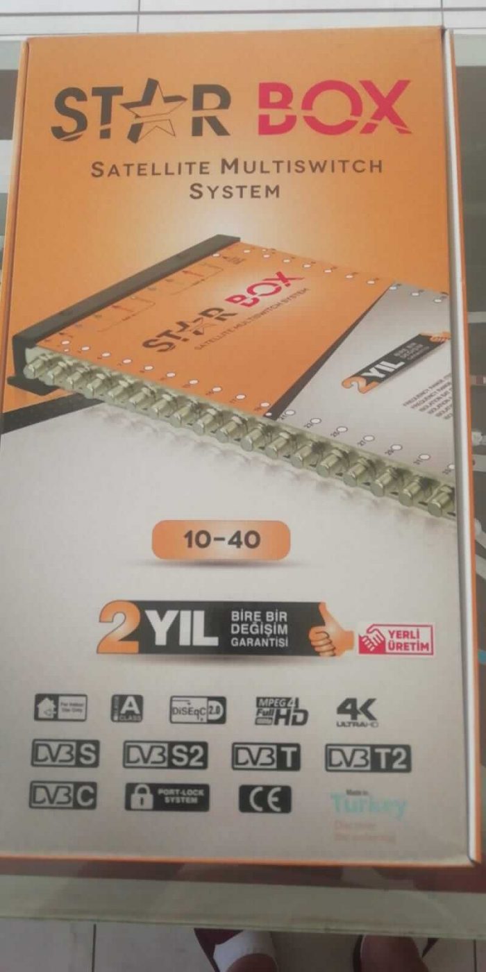 Starbox Satellite Multiswitch System 10-40 Uydu Santrali1