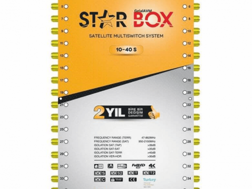 Starbox Satellite Multiswitch System 10-40 Uydu Santrali2